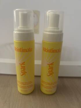 Skintimate 841058051107 Spark Foaming Cream Lemon Grapefruit Bergamot 6.75oz 12z