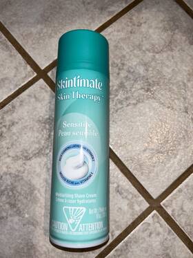 Skintimate 90333531 Skin Therapy Sensitive Shave Cream Moisturizing 10 Oz Face Legs