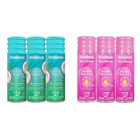 Skintimate B0d2vst8sx Coconut Delight Moisturizing Shave Gel For Women- 3x 7oz Packs