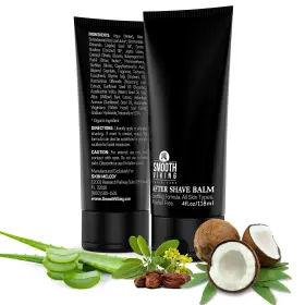 Sv2022 Smooth Viking Beard Care After Shave Balm For Men Alcohol Free Mave With Spiced Black Pepper Sce