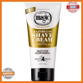 B000tg63xs Softsheen Softsheen-carson Magic Razorless Shave Cream Hair Removal Depilatory