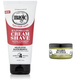 Softsheen-carson 313052858827 Extra Strength Shaving And Hair Removal Cream With Beard Butter 2 Products