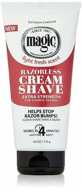 Softsheen-carson 902-312 Soft Sheen Razorless Mens Cream Shave Extra Strength Light Fresh 6 Oz Pack Of 3
