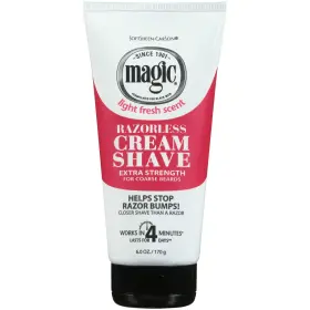 Sc-ms-6oz-es Softsheen-carson Magic Shave Extra Strength Hair Removal Cream For Men 6 Oz