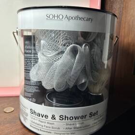 Soho Apothecary 191205688572 7pc Grooming Essentials Shave And Shower Set For Men Nib Sealed