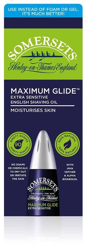 Somersets 788021894401 Extra Sensitive Shaving Oil 15ml
