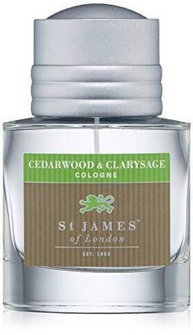 St James Of London 737178109968 Cedarwood And Clarysage Cologne 1.69 Fl Oz
