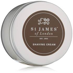 St James Of London Sjol1084 Sandalwood And Bergamot Shave Cream Jar 5.07 Oz