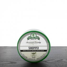 Stirling Soap 893175 Company Sandpiper Shaving Jar 5.8 Oz