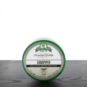 893175 Stirling Soap Company Sandpiper Shaving Jar 5.8 Oz 893175 Stirling Soap Company Sandpiper Shaving Jar 5.8 Oz
