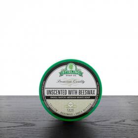 Stirling Soap 905344 Unscented With Beeswax Shave 5.8 Oz