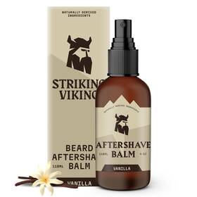 Striking Viking 850018073455 After Shave Balm For Men - Vanilla Scented Post 4.0 Fl. Oz N