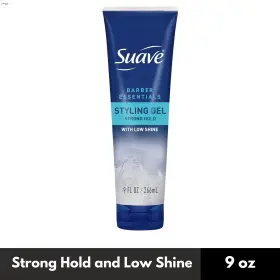 Suave 383711001376 Hair Gel Barber Essentials Styling For Men Strong Hold And Low Shi Suave 383711001376 Hair Gel Barber Essentials Styling For Men Strong Hold And Low Shi