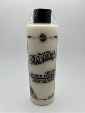 Suavecito 700645592402 Liquid Shave Cream 8 Fl Oz - Concentrated Classic Barbershop Scent