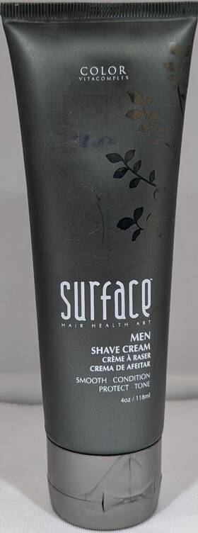 Surface 628712212384 Mens Shave Cream 4 Oz