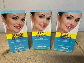 Surgi 074764825025 3 Pack Cream Facial Hair Removal 1 Oz And Soothe 0.5 C29