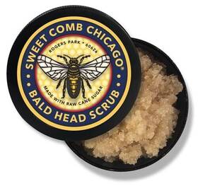 Sweet Comb Chicago Scc-13 Bald Head Scrub Pre-shave Exfoliator