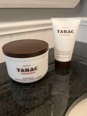 Ss-tab-002 Tabac 011700436200 Original Shaving Soap With Bowl And Aftershave Bundle. Brand New Ss-tab-002 Tabac 011700436200 Original Shaving Soap With Bowl And Aftershave Bundle. Brand New