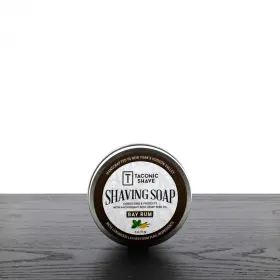 899864 Taconic Shave Bay Rum Shaving Soap With Hemp Seed Oil