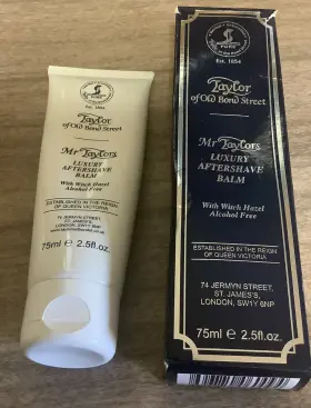J06009 Taylor Of Old Bonds Street Bond Mr.taylor Luxury Aftershave Balm 2.5 Oz Alcohol Free