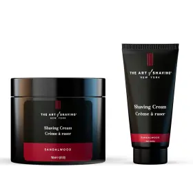 The Art Of Shaving 313029164104 Sandalwood Cream For Men Hydrates Skin 5oz 2.5oz