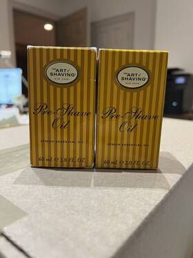 The Art Of Shaving 40214919c1 Pre-shave Oil Lemon Essential 2.0 Fl Oz Get Both Bottles
