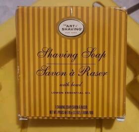 The Art Of Shaving 656335450016 Taos Soap With Bowl Lemon 3.3 Oz