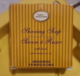 The Art Of Shaving 656335450016 Taos Soap With Bowl Lemon 3.3 Oz
