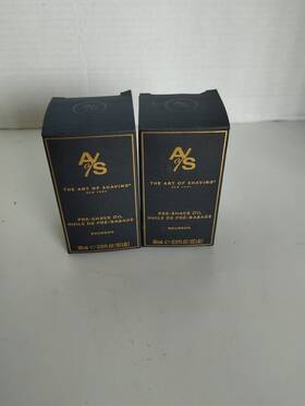 The Art Of Shaving 67035728221 Pre-shave Set 2 Oil Bourbon 60ml 2.0 Fl Oz/ 60 Ml