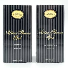 The Art Of Shaving 670535200000 Lot 2 After-shave Gel Unscented For Sensitive Skin 3.4 Oz