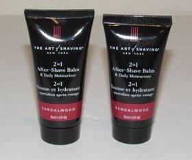 The Art Of Shaving 670535241034 2 After-shave Balm In 1 Moisturizer Sandalwood Oz Each