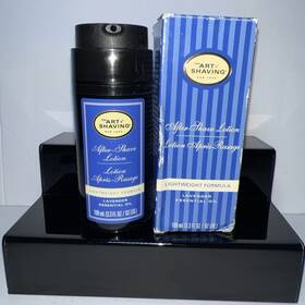The Art Of Shaving 670535716112 Lavender After Shave Lotion Lightweight Formula 3.3 Oz