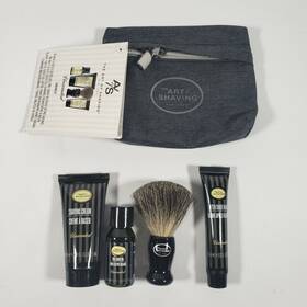 The Art Of Shaving 670535724001 New Starter Kit Unscented Oil Cream Balm Brush Hair Removal