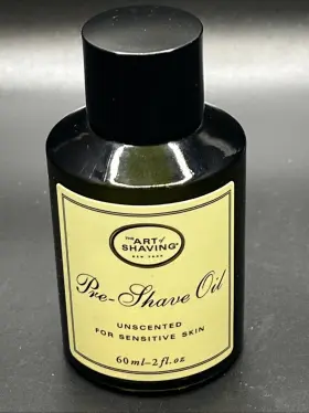 Art81345330 The Art Of Shaving Pre Shave Oil Mens Unscented For Sensitive Skin 2 Oz 60 Ml