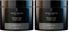 M-bb-2199 The Art Of Shaving Cream Unscented Sensitive Skin 5 Fl Oz Pack 2 Beard Care
