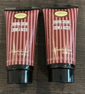 M-bb-2470 The Art Of Shaving Cream Sandalwood Essential Lot 2 2.5 Fl Oz