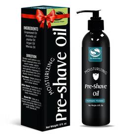 The Henna Guys 762223129721 8 Fl. Oz Lemongrass And Eucalyptus Pre Shave Oil For Men Premi