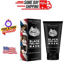 The Shave Factory 639790925424 Black Peel Off Mask 150ml -