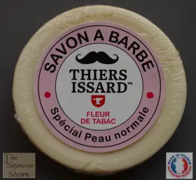 Thiers-issard 436000016401 Hard Milled French Shaving Soap Fleur De Tabac Tabacoo Made In Fr