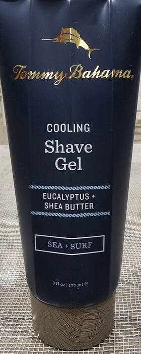 Tommy Bahama 605923960389 Cooling Shave Gel Eucalyptus Shea Butter Sea And Surf 6 Fl Oz