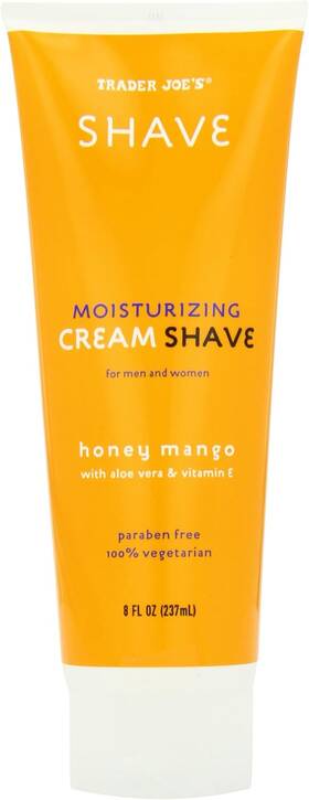 Trader Joes 744110162394 Moisturizing Cream Shave Honey Mango 8 Fl. Oz