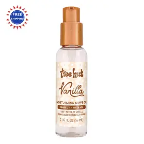 Tree Hut 075371028397 Mini Vanilla Moisturizing Shave Oil Gel-to Formula For A Close Smooth