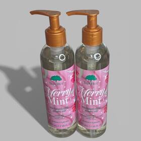 Tree Hut 075371028441 2pc Lot Merry Mint Moisturizing Shave Oil 7.7oz 227ml New X2