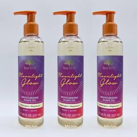 Tree Hut 35545 Lot Of 3 Moisturizing Shave Oil Moonlight Glow 7.7 Oz