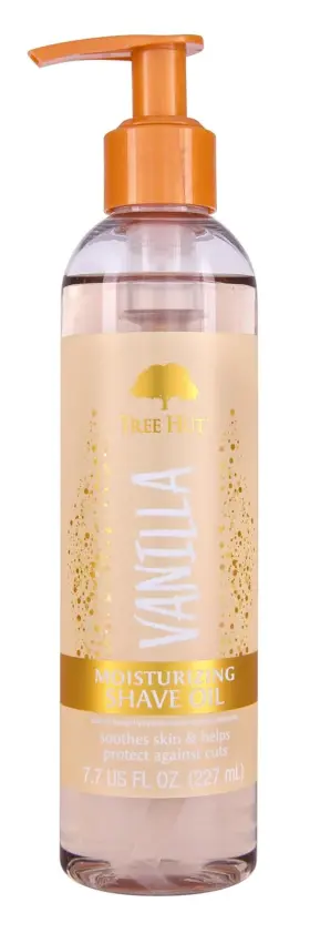Tree Hut 711181664546 Vanilla Moisturizing And Hydrating Bare Shave Oil Made With Soothing Jo