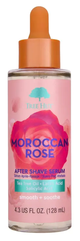 Tree Hut 744759874726 Moroccan Rose After Shave Serum Helps Keep Skin Smooth And Soothed Afte