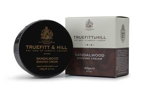Truefitt & Hill 682940005521 And Shaving Cream Bowl - Sandalwood Premium Glycerin-based Lath