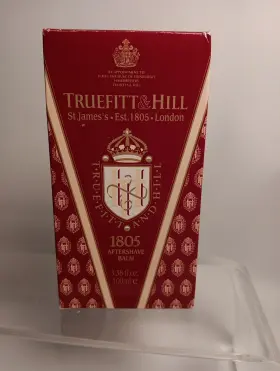 Wz-682940-35 Truefitt & Hill And Aftershave Balm - 1805 100ml 3.38 Oz New With Box