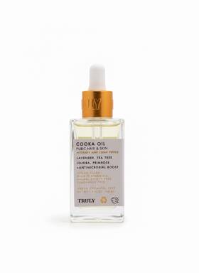 Truly 655100284043 Cooka Oil Pubic Hair And Skin Treatment 1.7 Oz Vegan 32 Msrp New