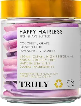 Truly 655100284548 Beauty Happy Hairless Rich Shave Butter